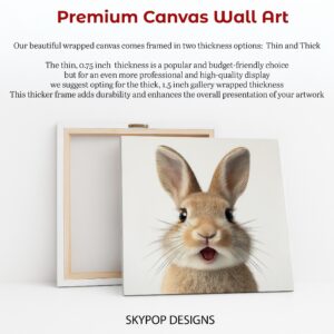 Surprised Bunny Art