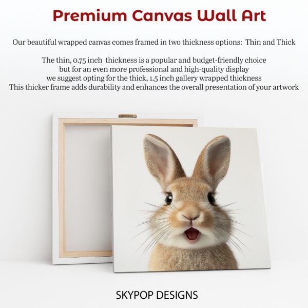 Surprised Bunny Art