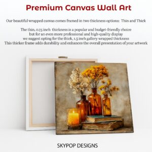 Amber Bottles Art