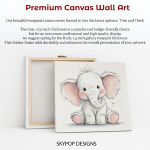 Baby Elephant Art