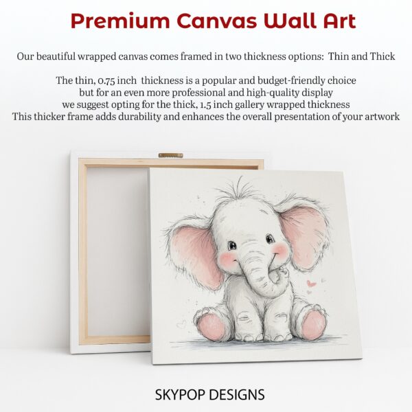 Baby Elephant Art