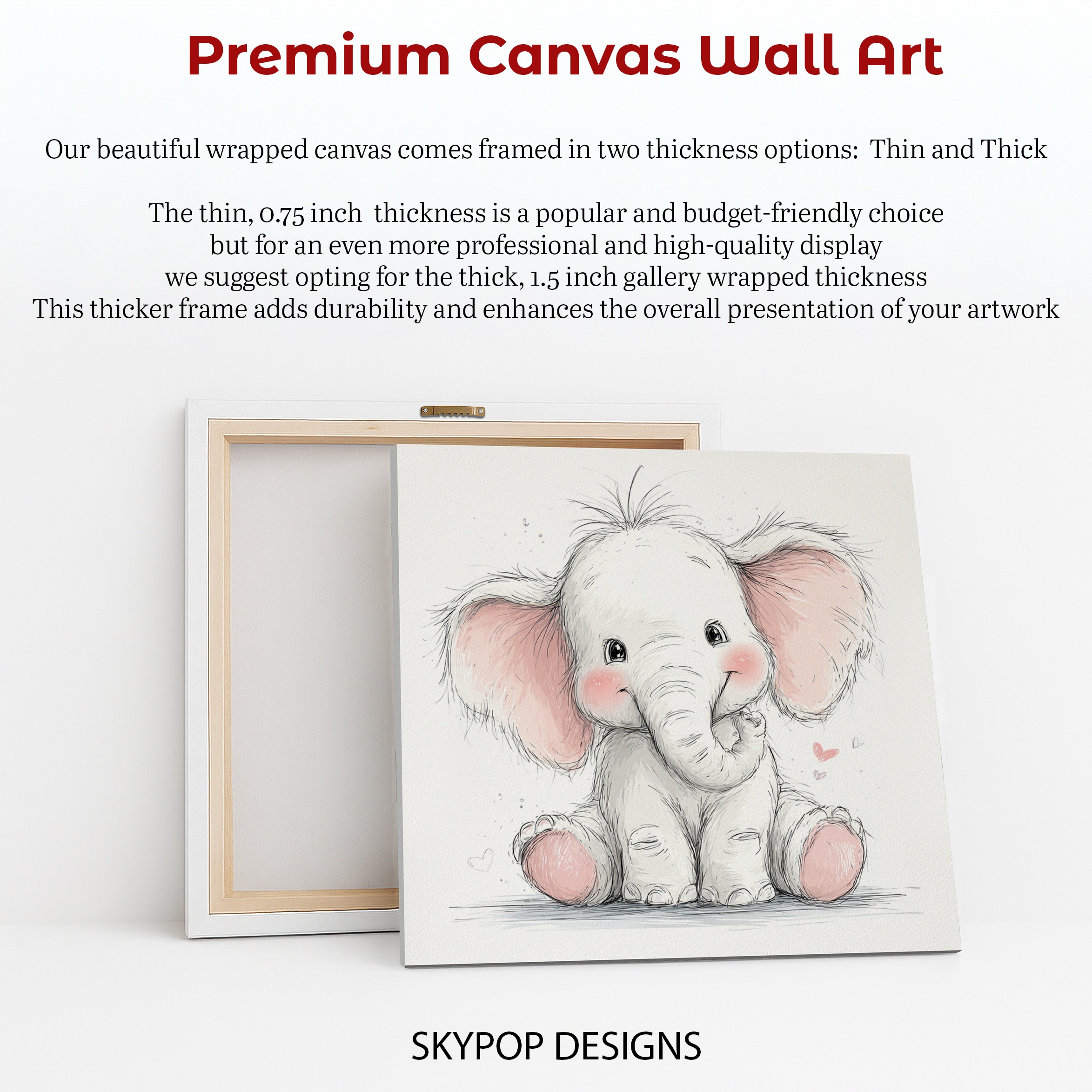 6.jpg Baby Elephant Art