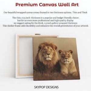Lion Duo Art