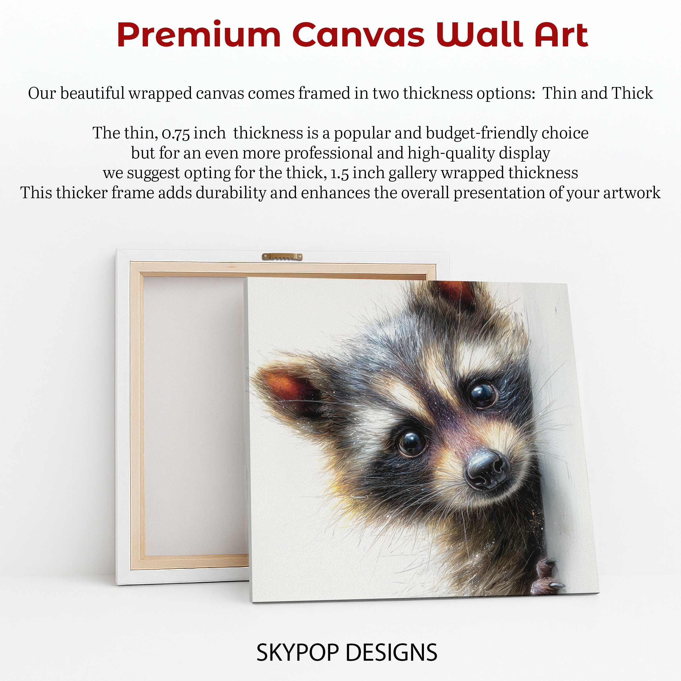 6.jpg Curious Raccoon Art