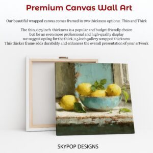 Lemon Bowl Art