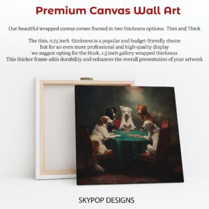 Dogs Playing Poker Art