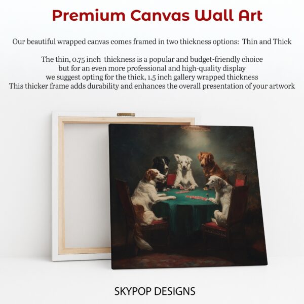 Dogs Playing Poker Art