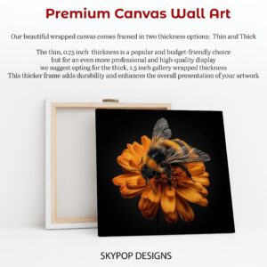 Bee Flower Art