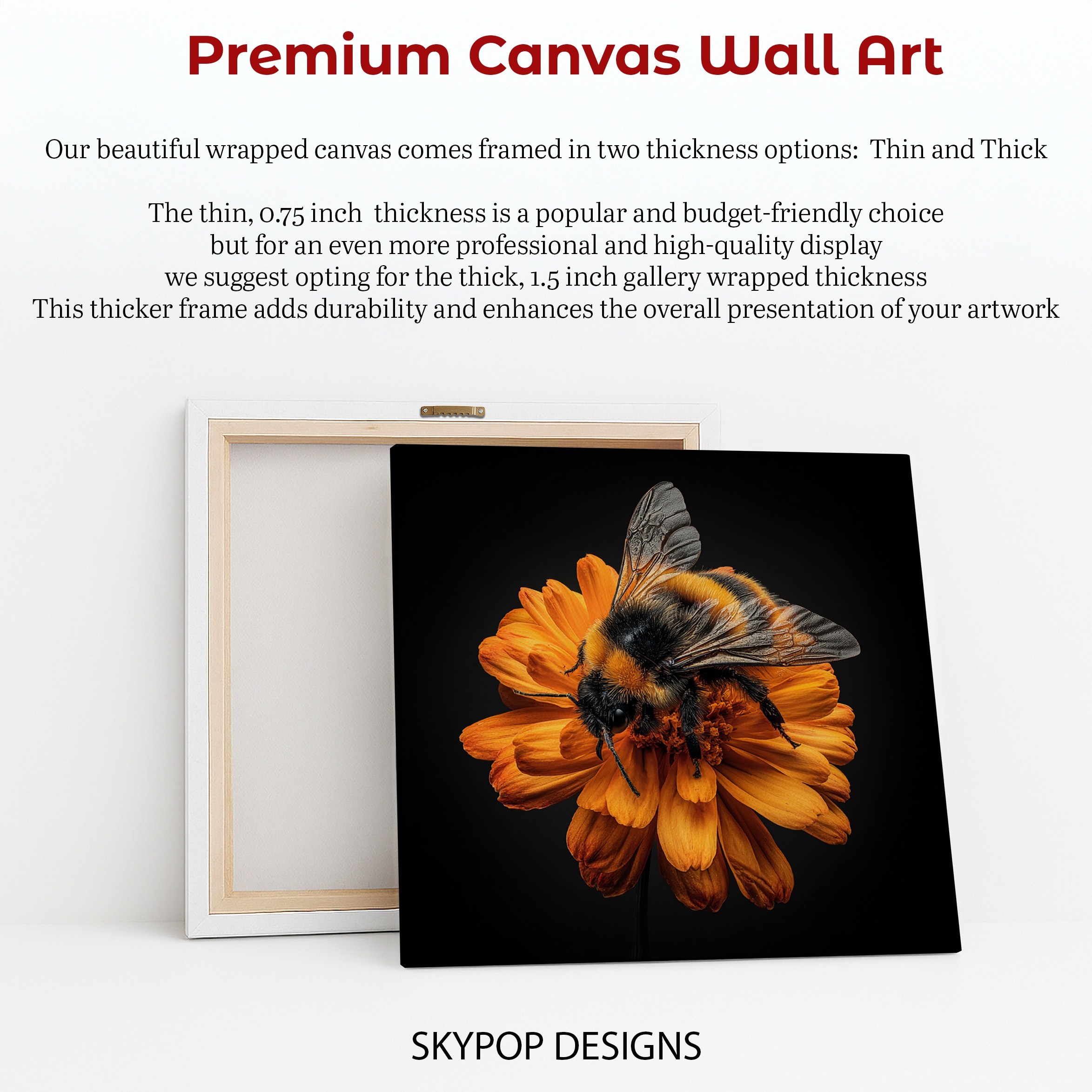 6.jpg Bee Flower Art