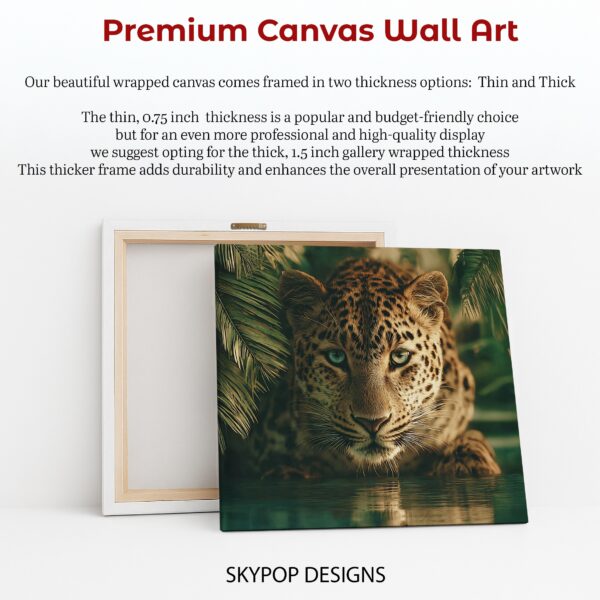 Leopard Jungle Art