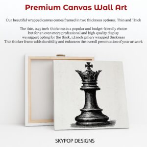 Queen Chess Piece Art