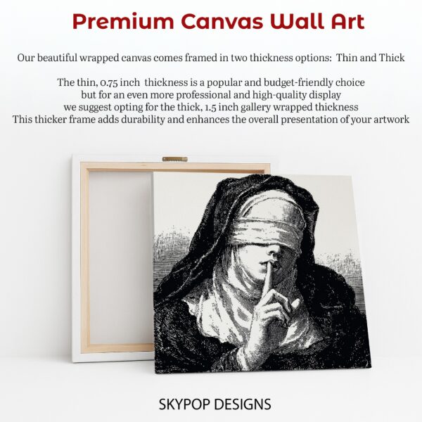 Silence Gesture Art