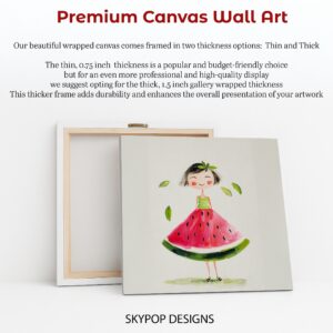 Watermelon Girl Art