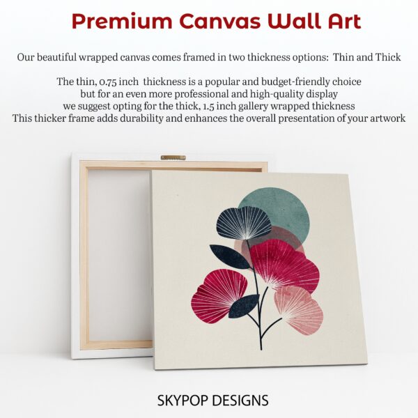 Geometric Floral Art