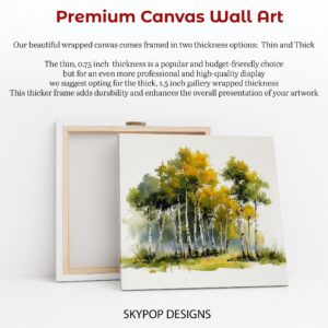 Birch Forest Art