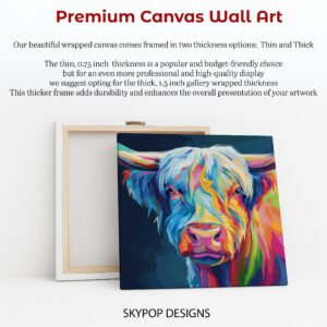 Highland Cow Art