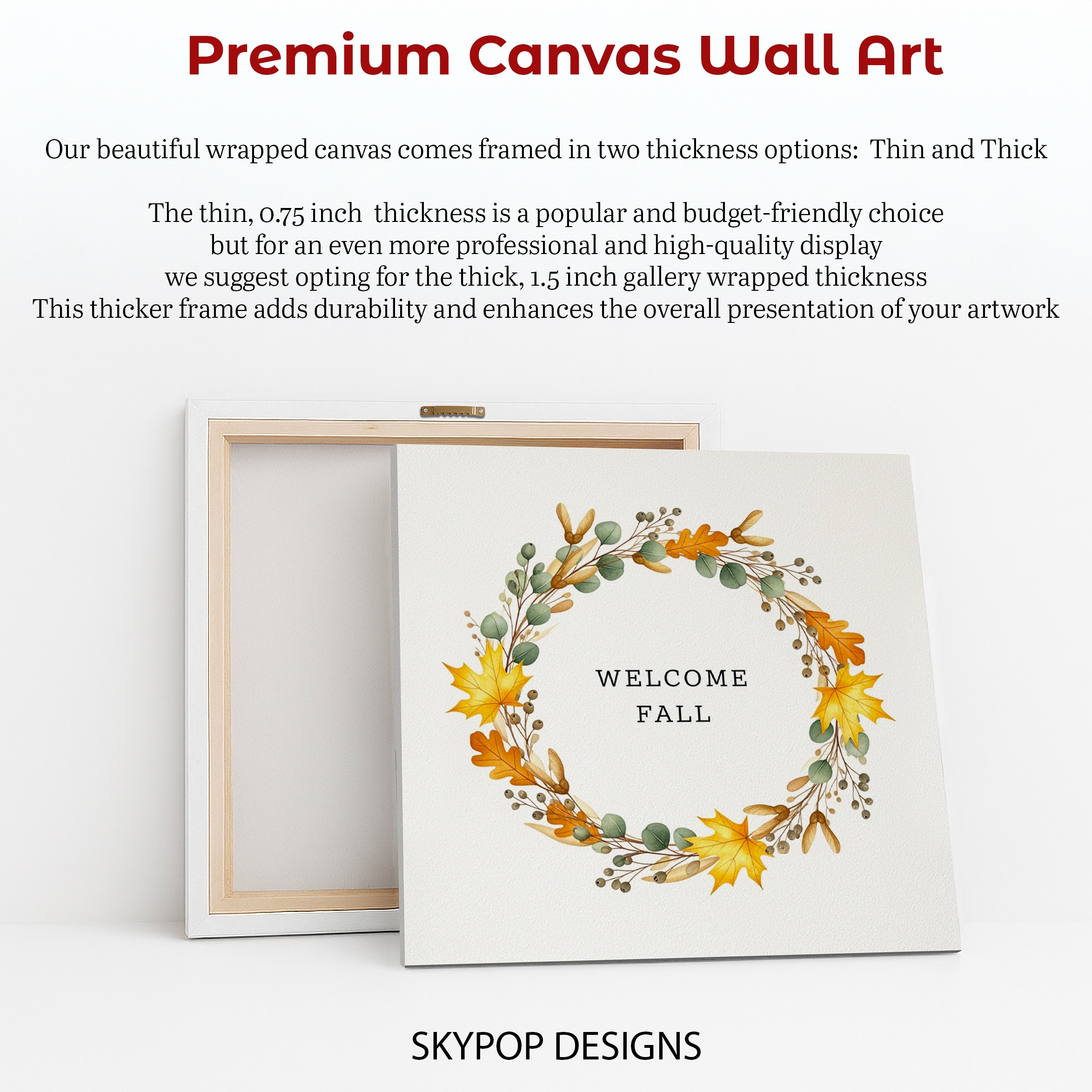 6.jpg Autumn Wreath Welcome Art