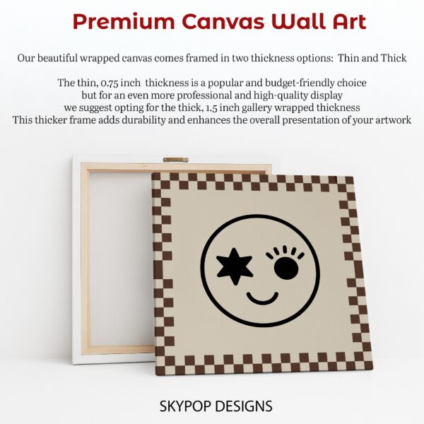 Winking Emoji Art