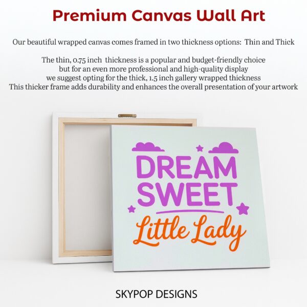 Sweet Dreams Little Lady Art