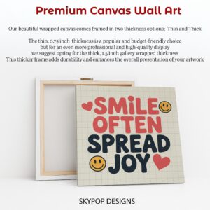 Smile Often Spread Joy Art