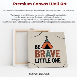 Be Brave Teepee Art