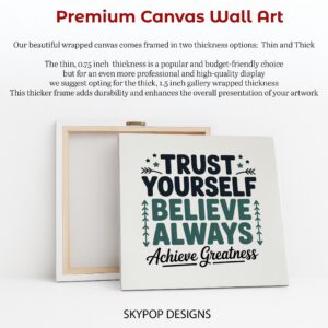 Self-Belief Inspiration Art