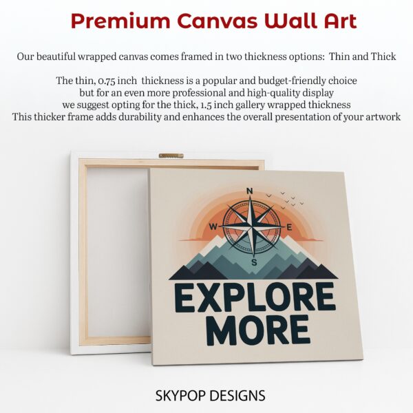 Mountain Compass Art