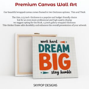 Motivational Dream Big Art