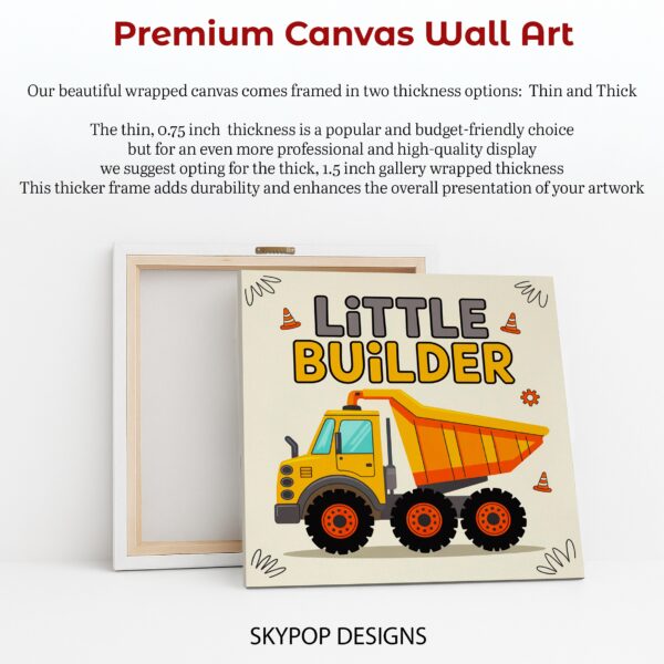 Little Builder Truck Art