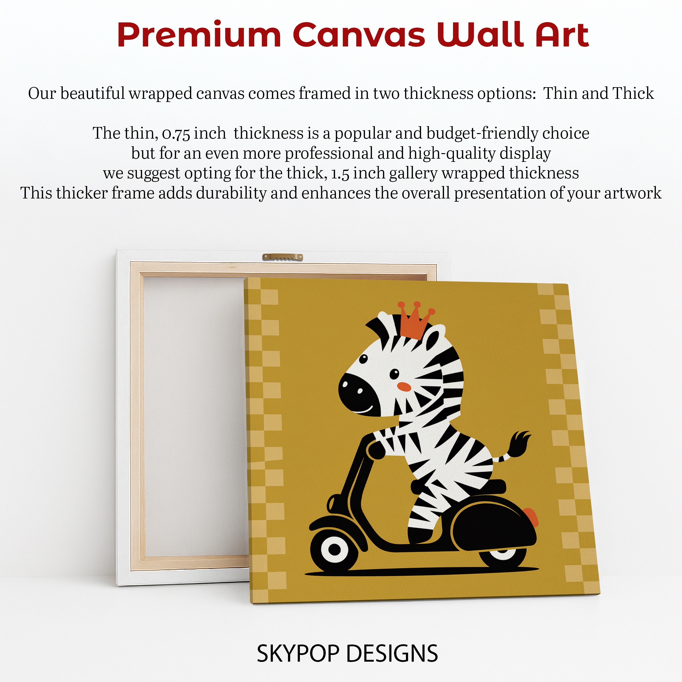6.jpg Zebra Scooter Art