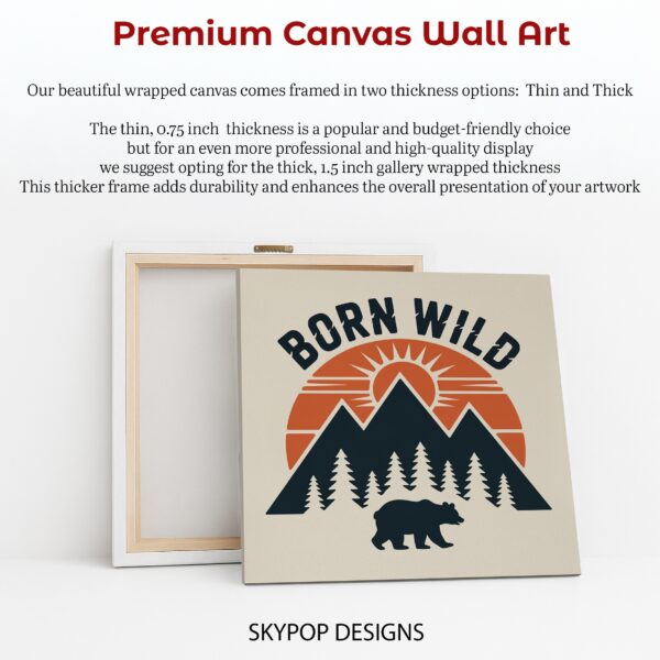 Born Wild Bear Art