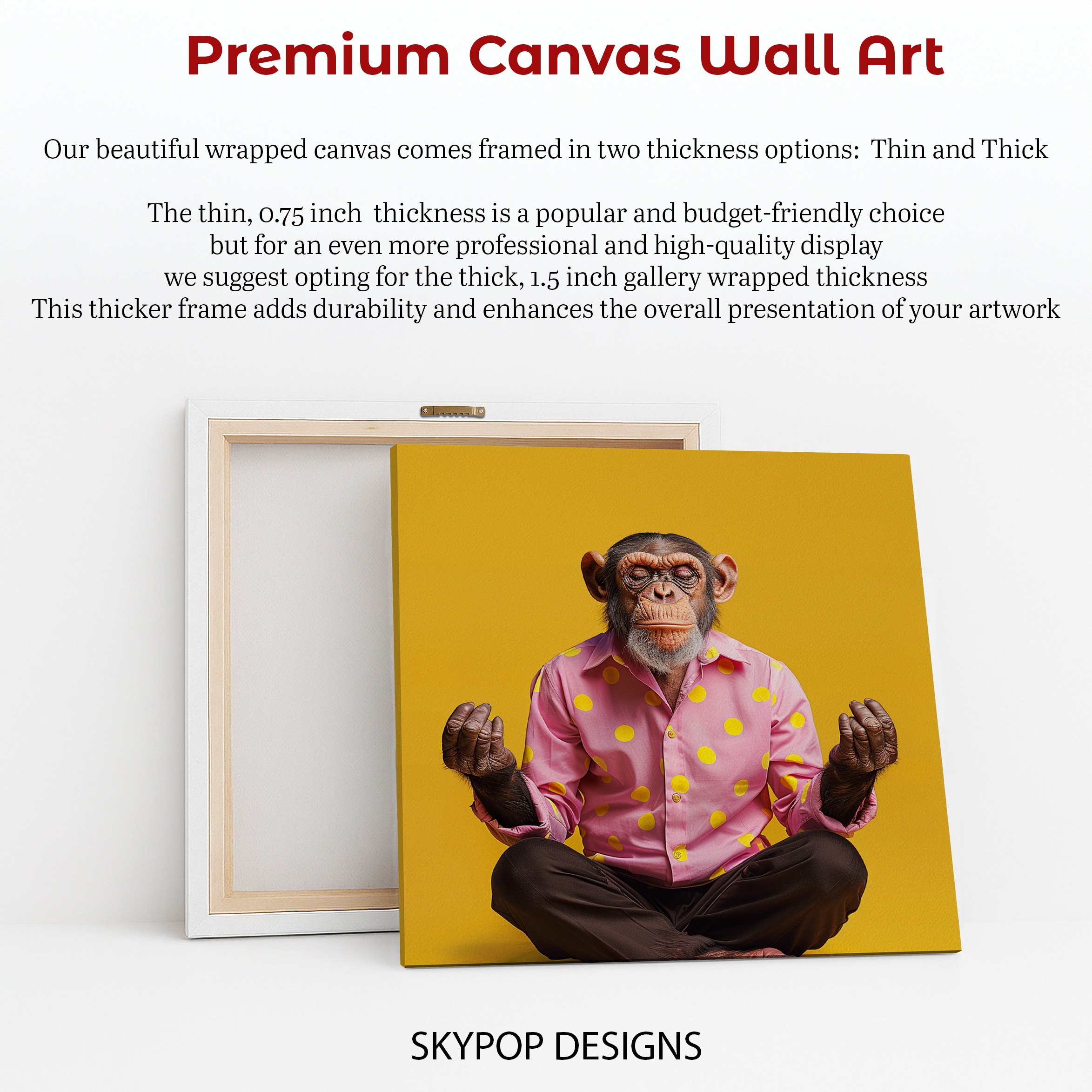 6.jpg Meditating Chimp Art