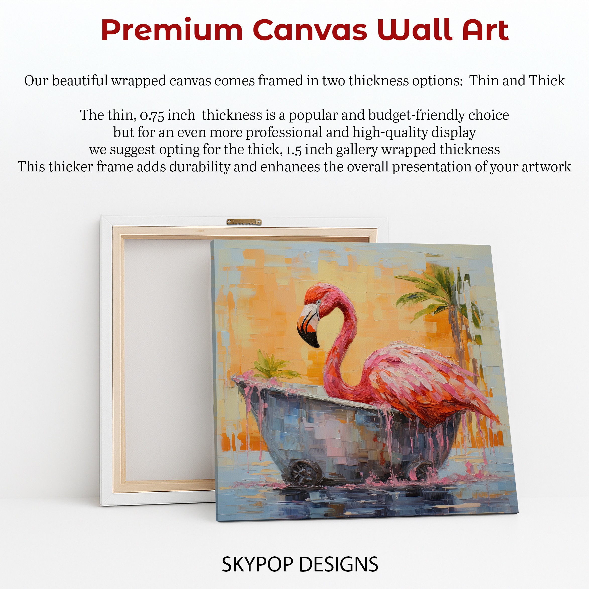 6.jpg Flamingo Bathtub Art