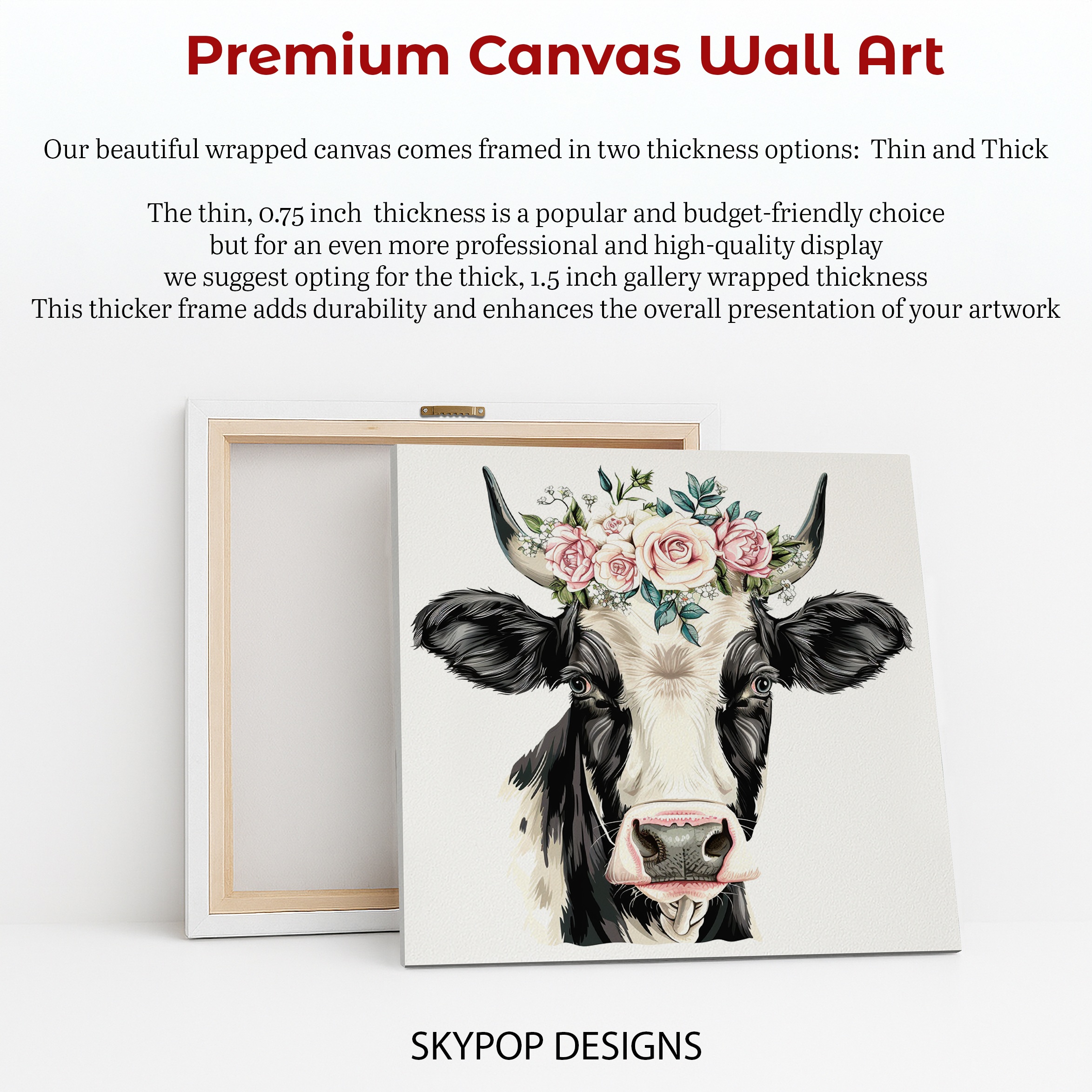 6.jpg Cow Flower Crown Art