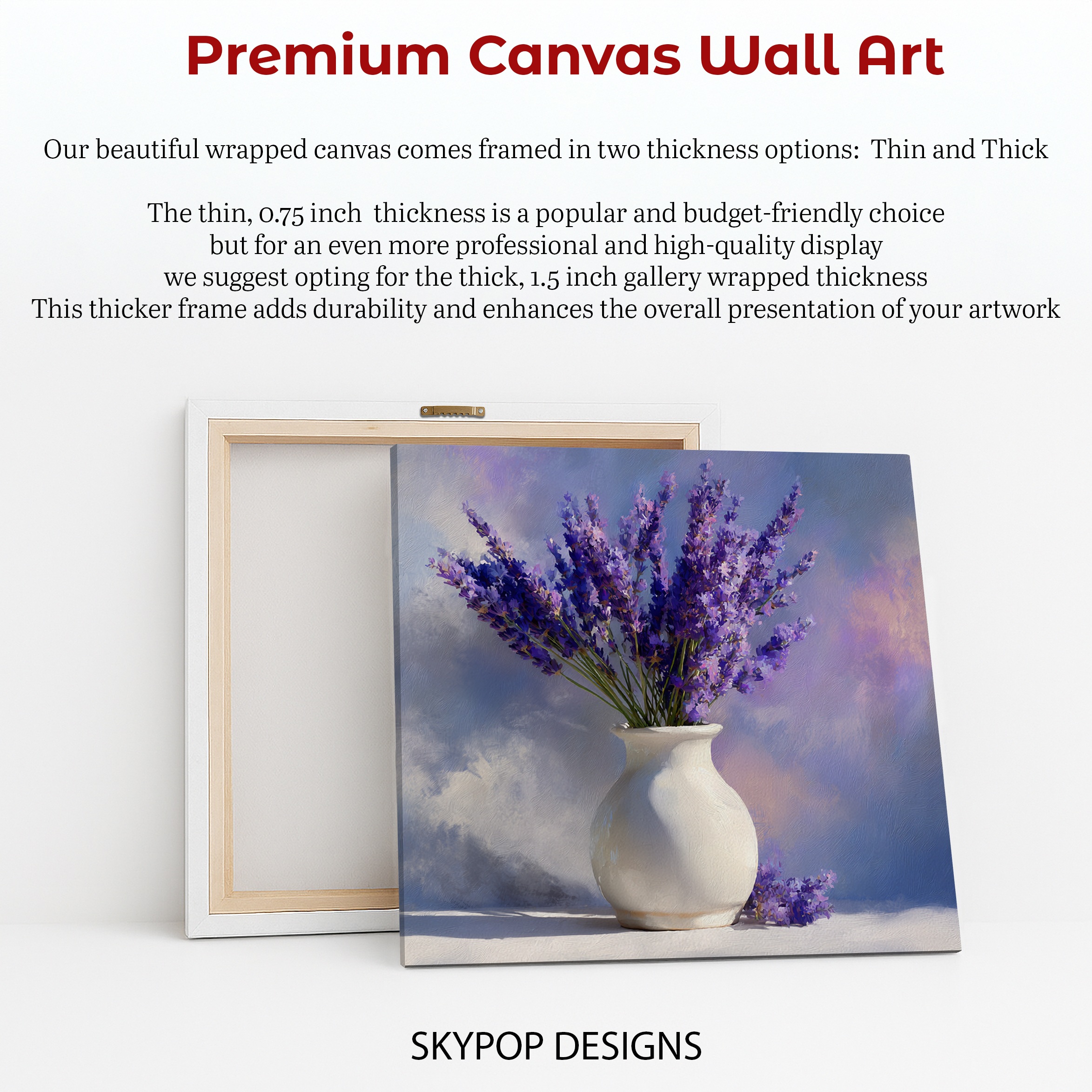 6.jpg Lavender Vase Art