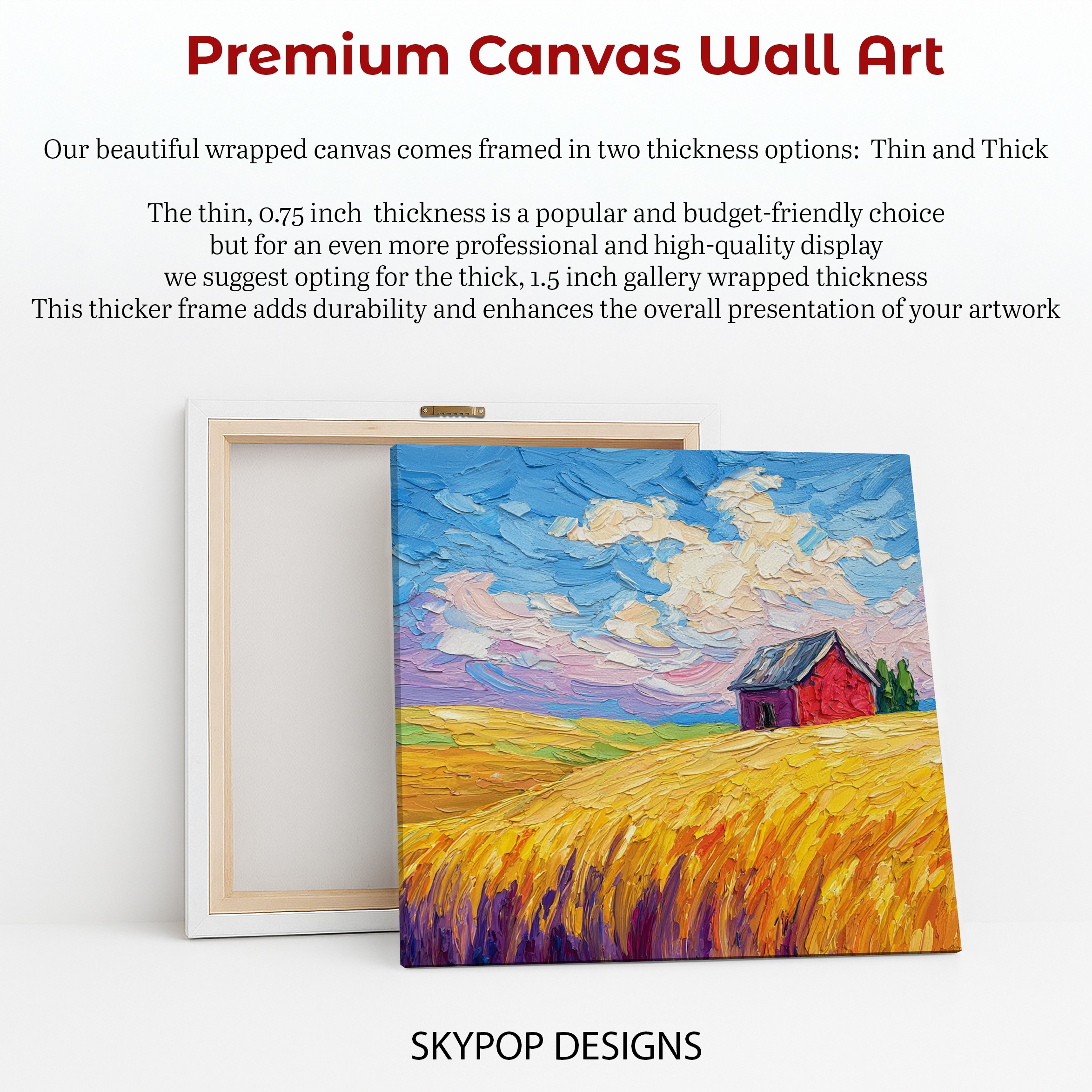 6.jpg Golden Wheat Field Barn Art