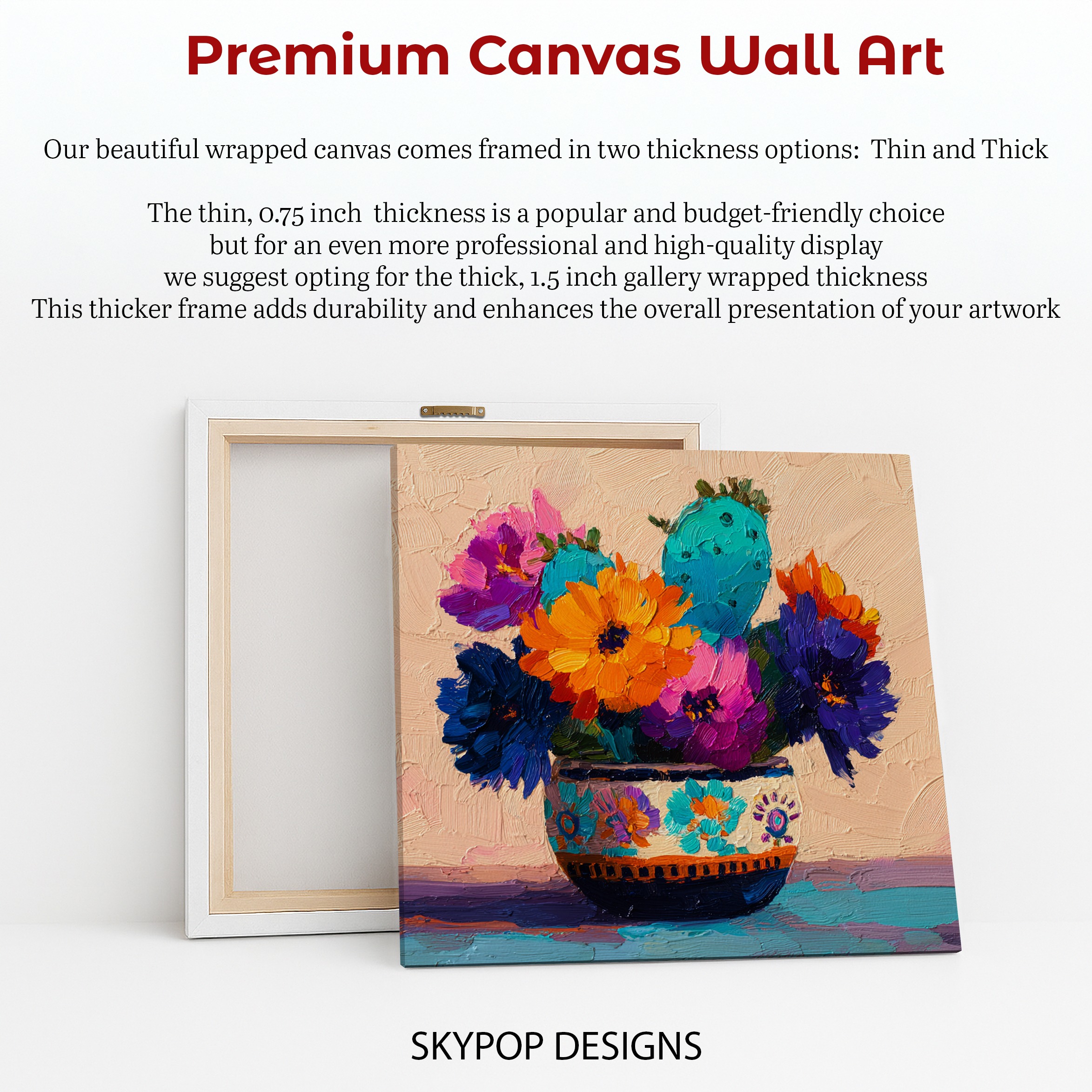6.jpg Vibrant Cactus Bouquet Art