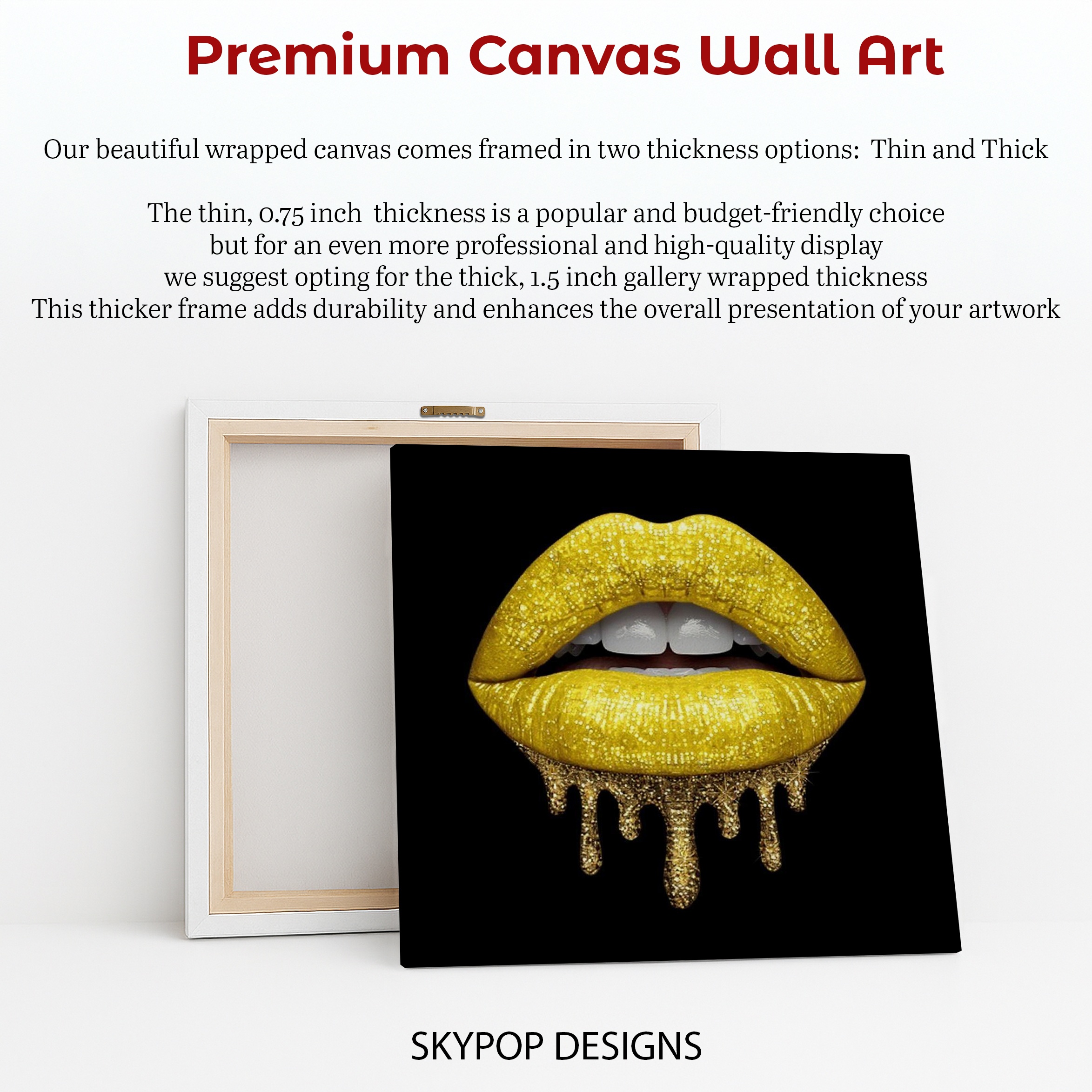 6.jpg Golden Lips Drip Art