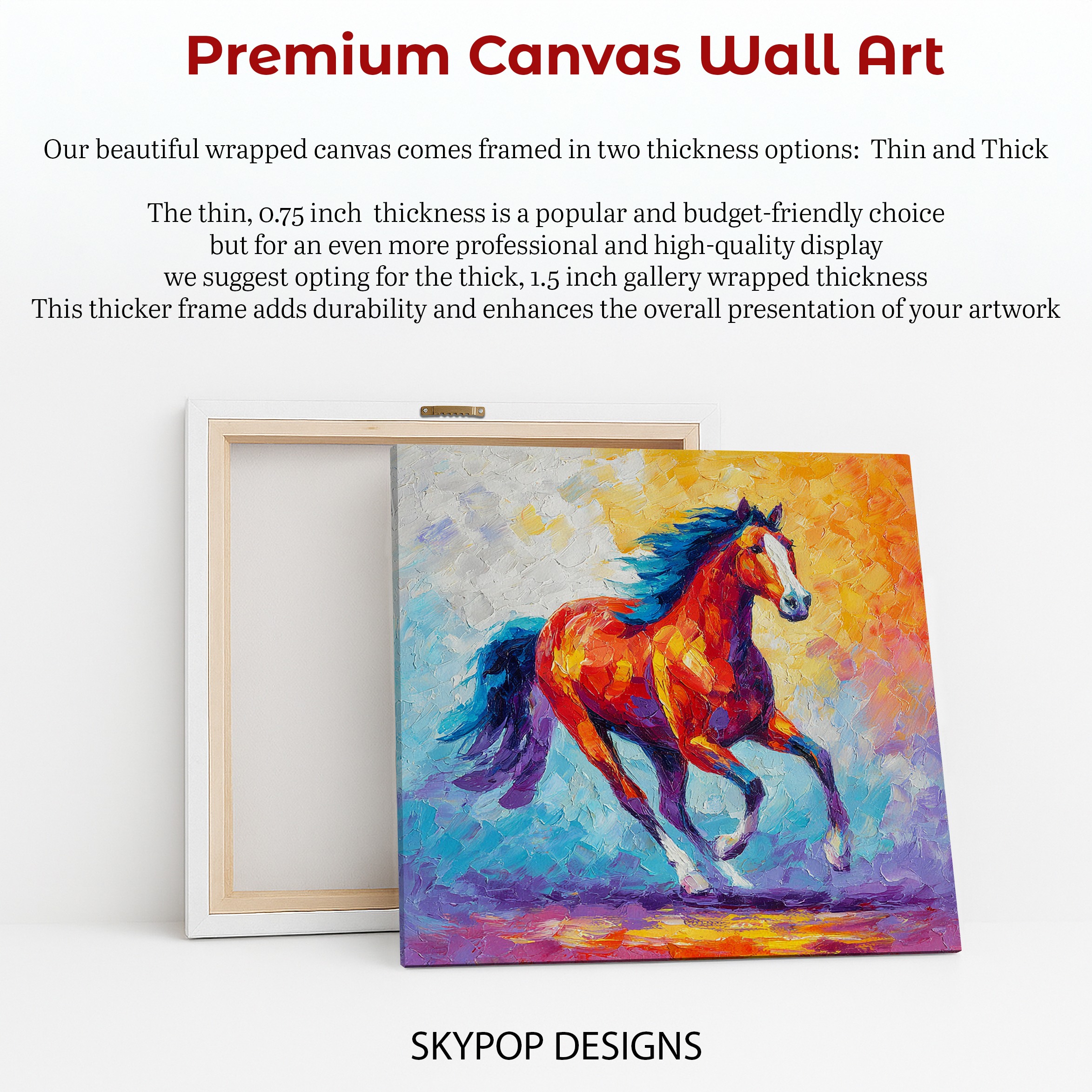 6.jpg Colorful Horse Art