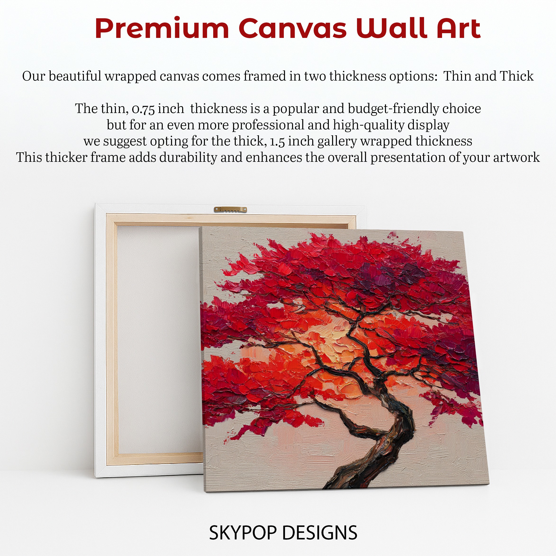 6.jpg Red Maple Tree Art