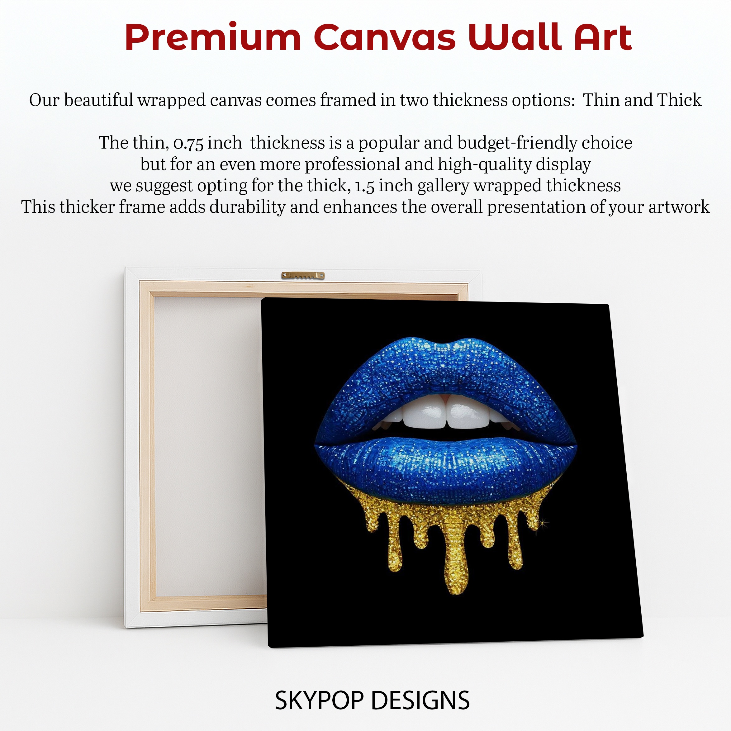 6.jpg Glittery Blue Lips Art