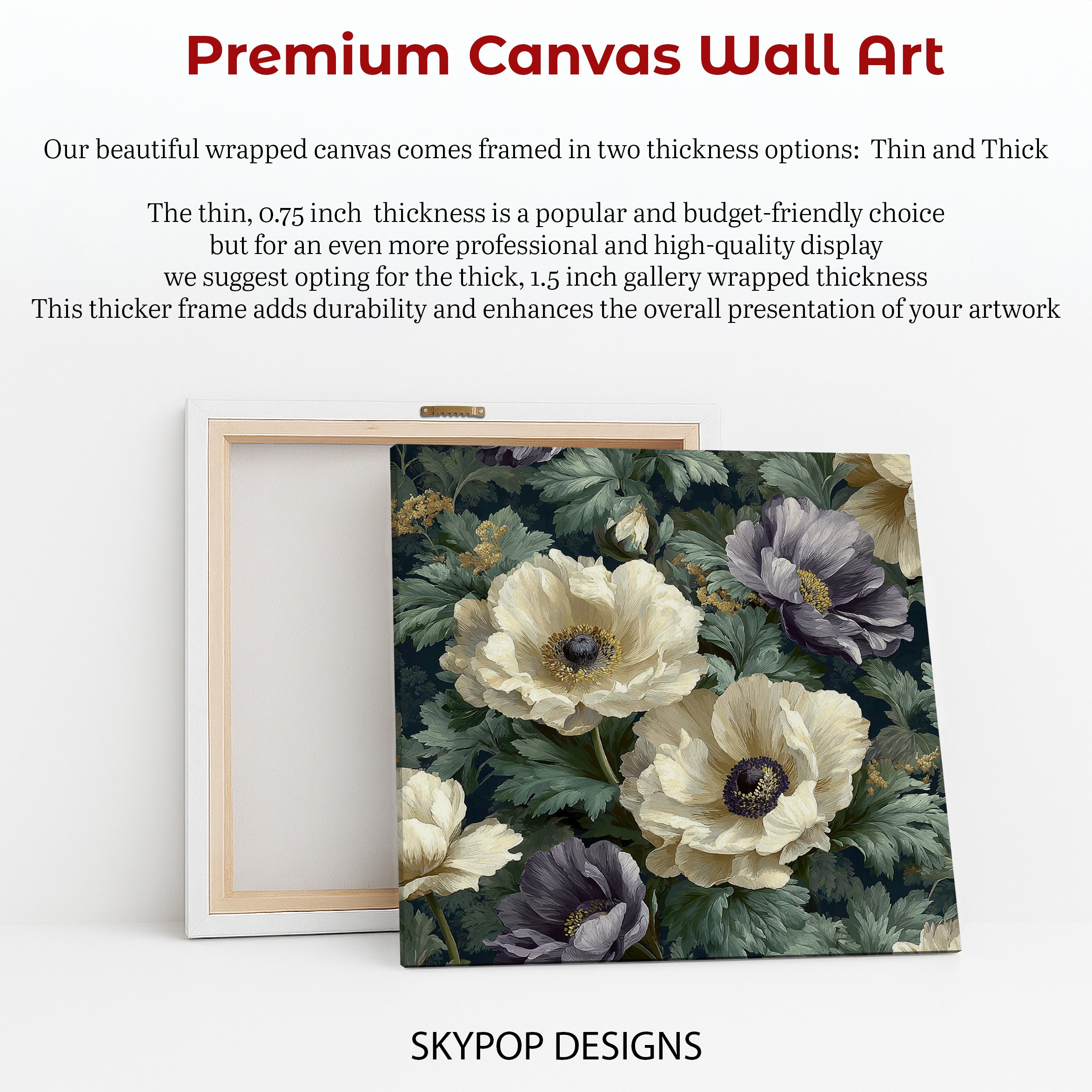 6.jpg Elegant Poppy Bouquet Art