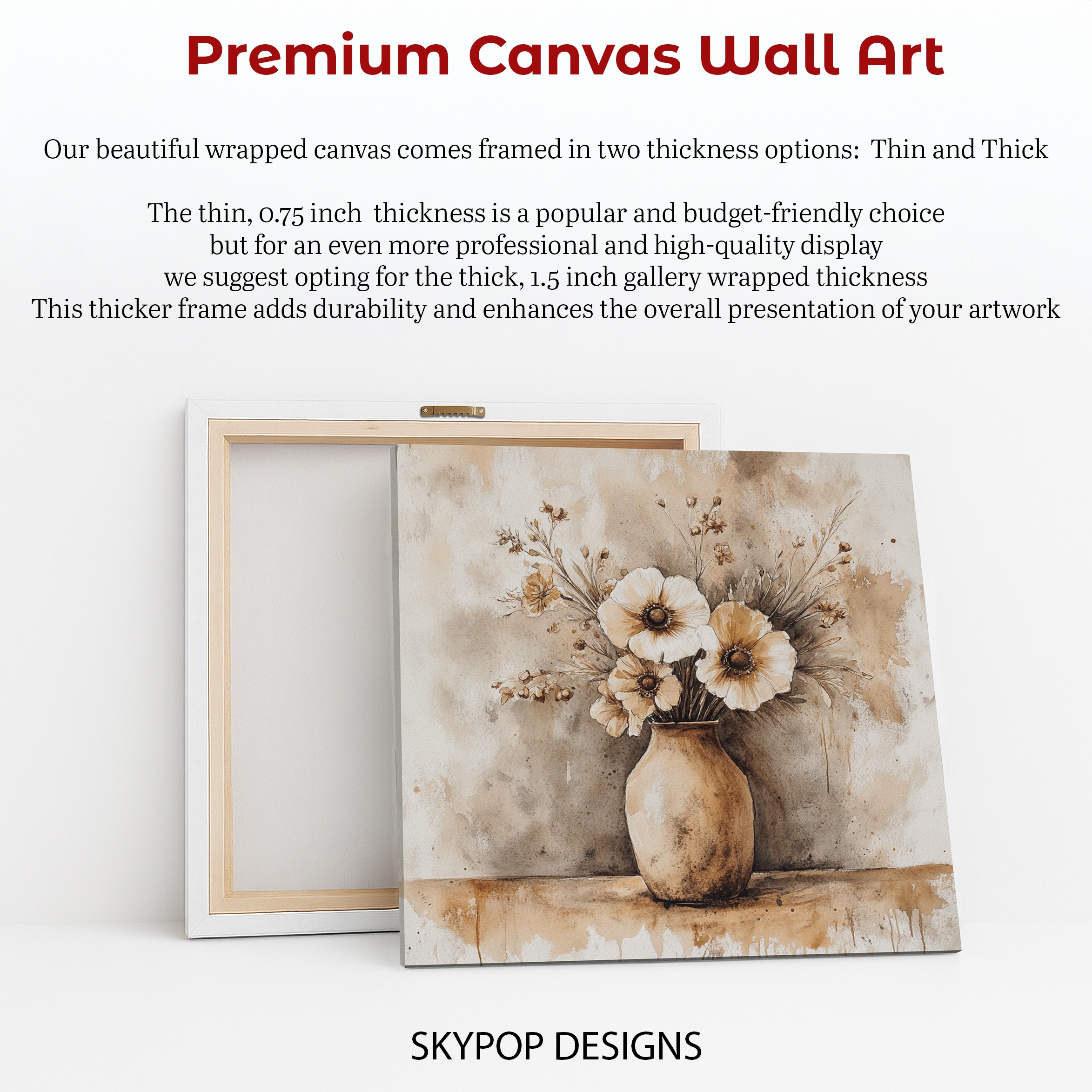6.jpg Rustic Poppy Vase Art