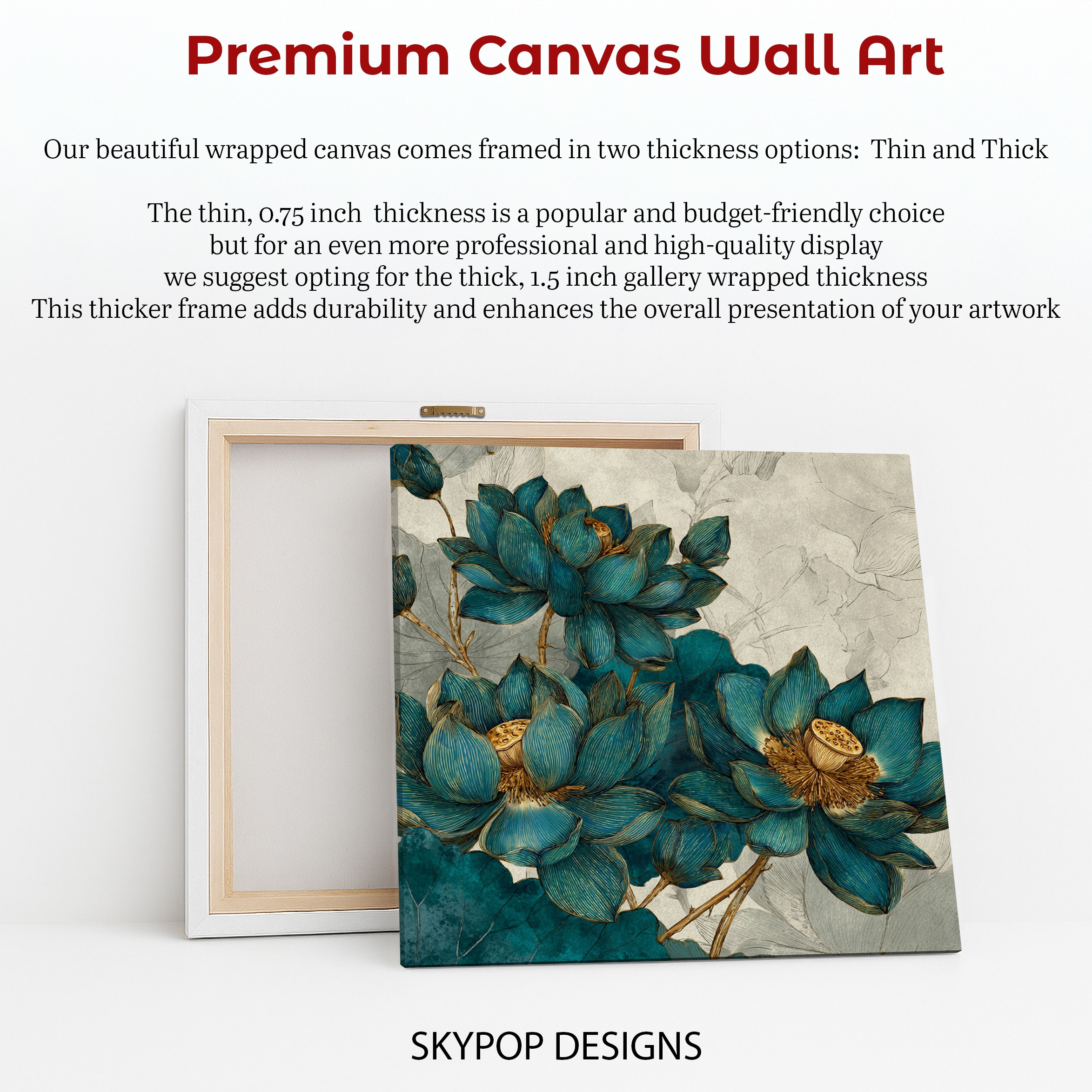 6.jpg Blue Lotus Blooms Art