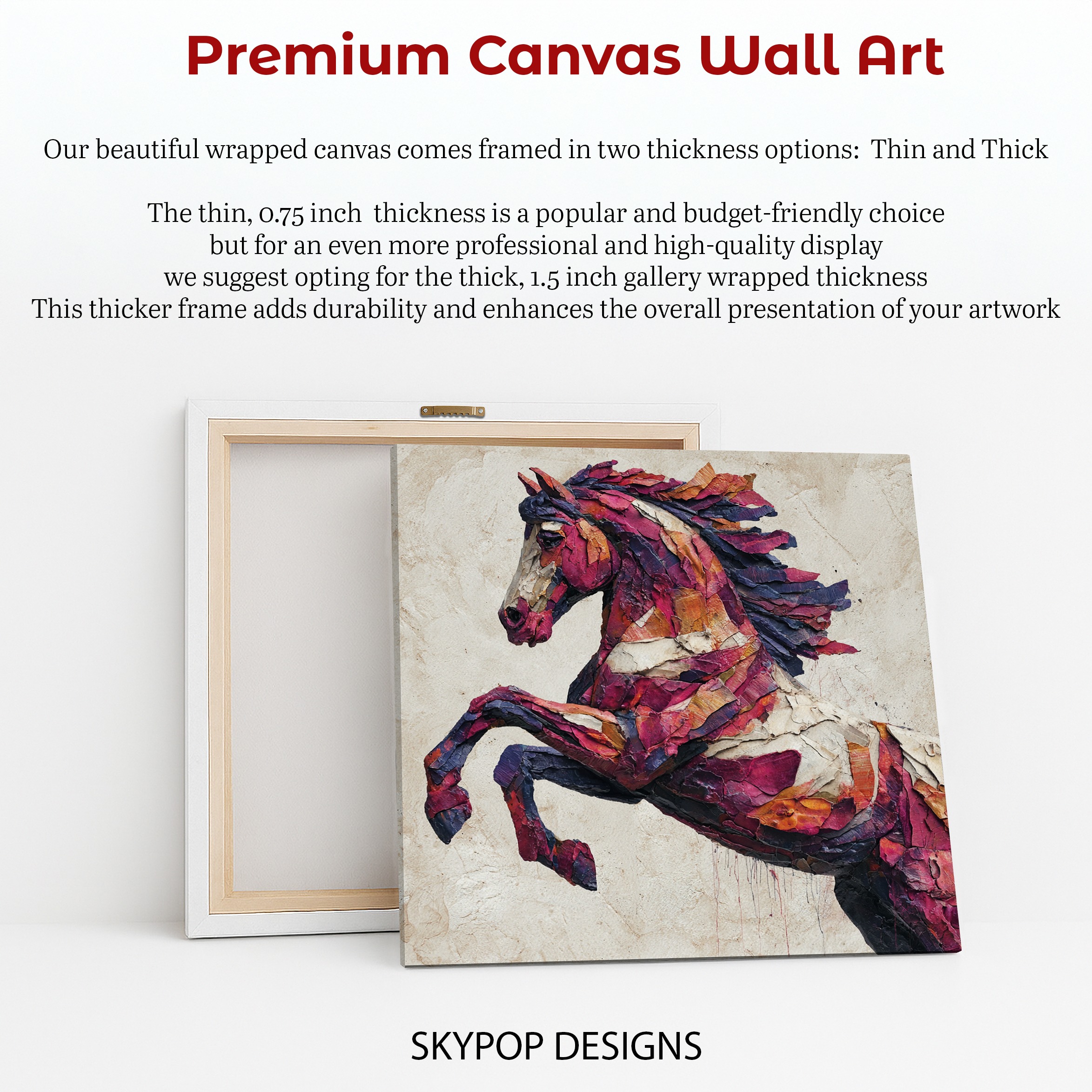 6.jpg Colorful Horse Art