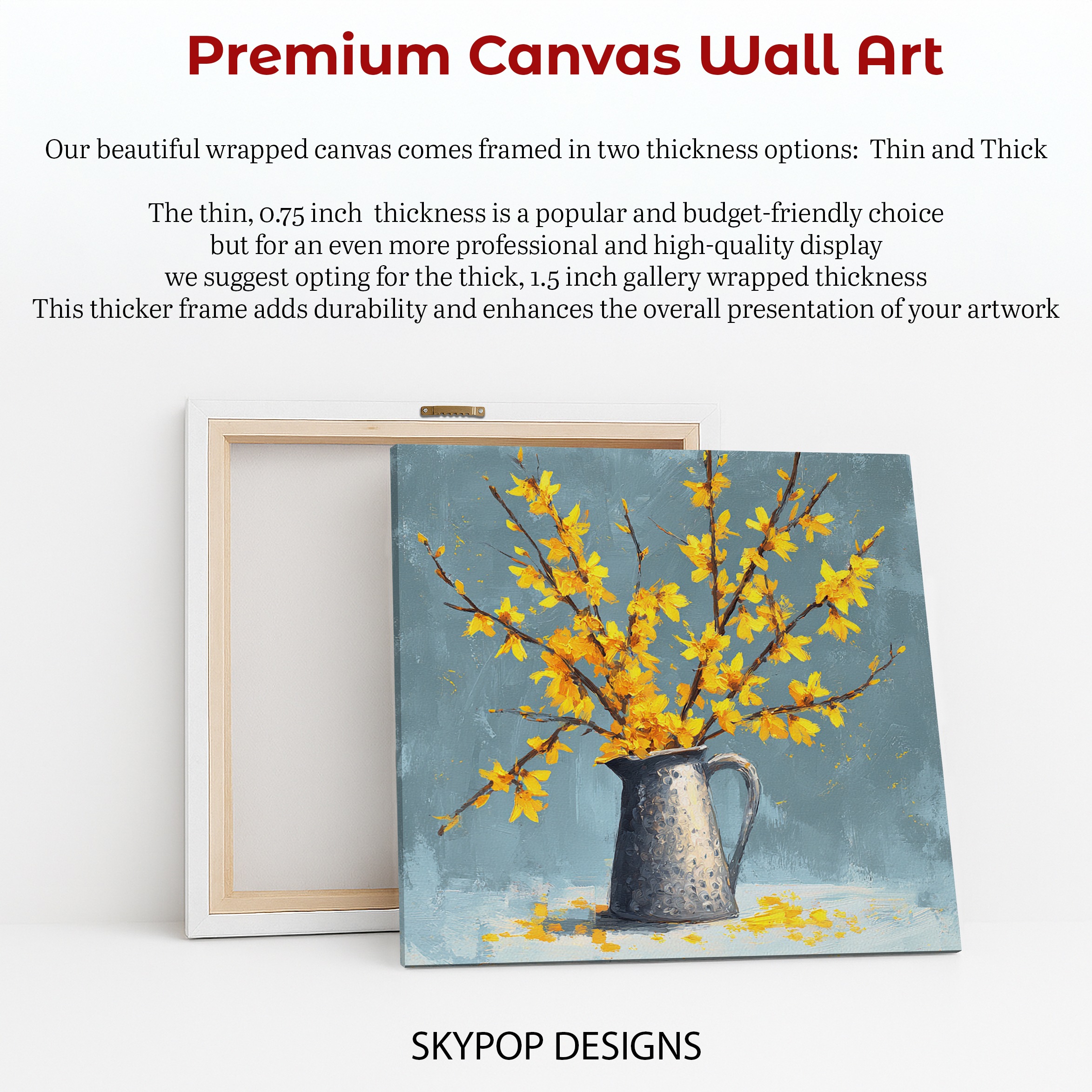 6.jpg Forsythia Pitcher Art
