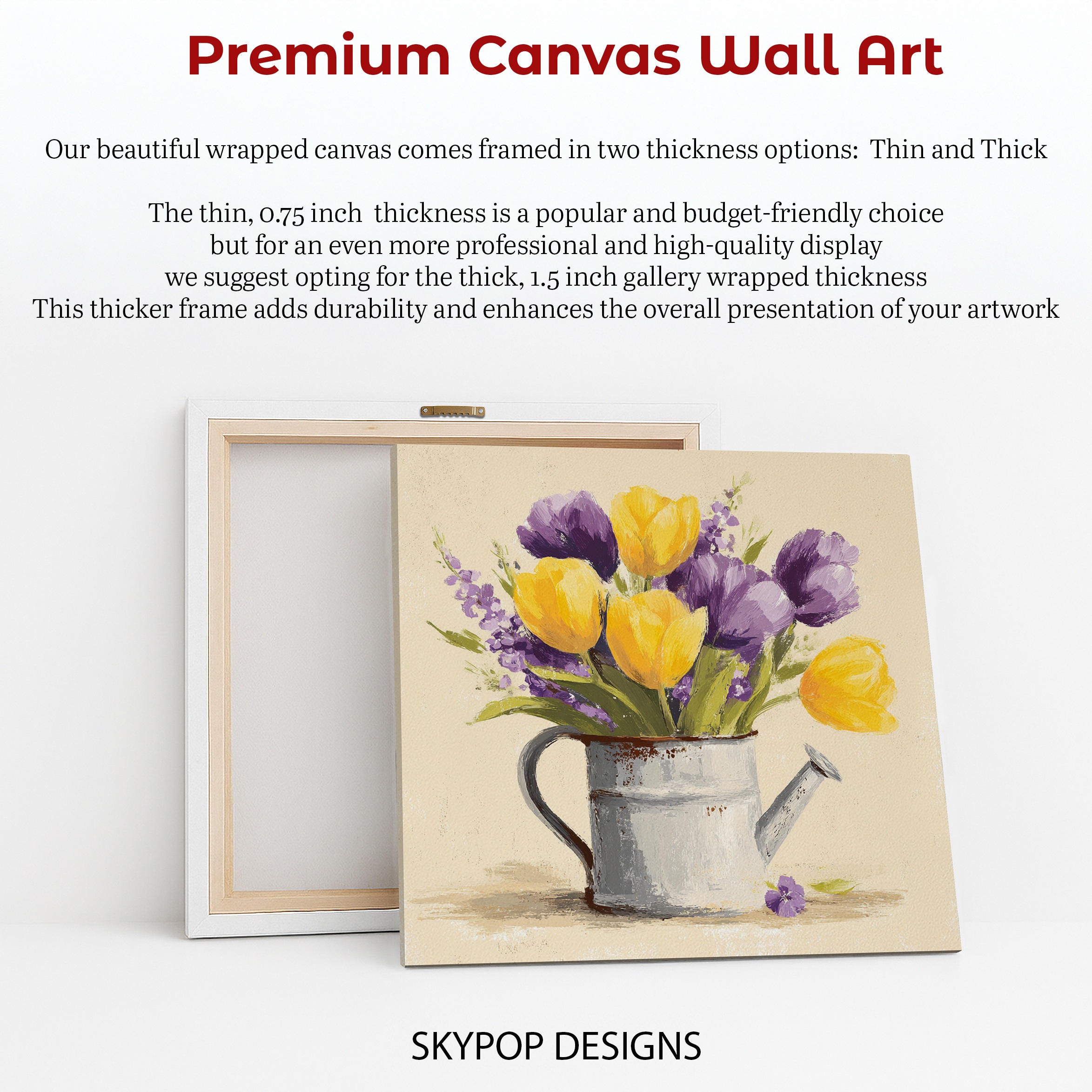 6.jpg Rustic Tulip Bouquet Art
