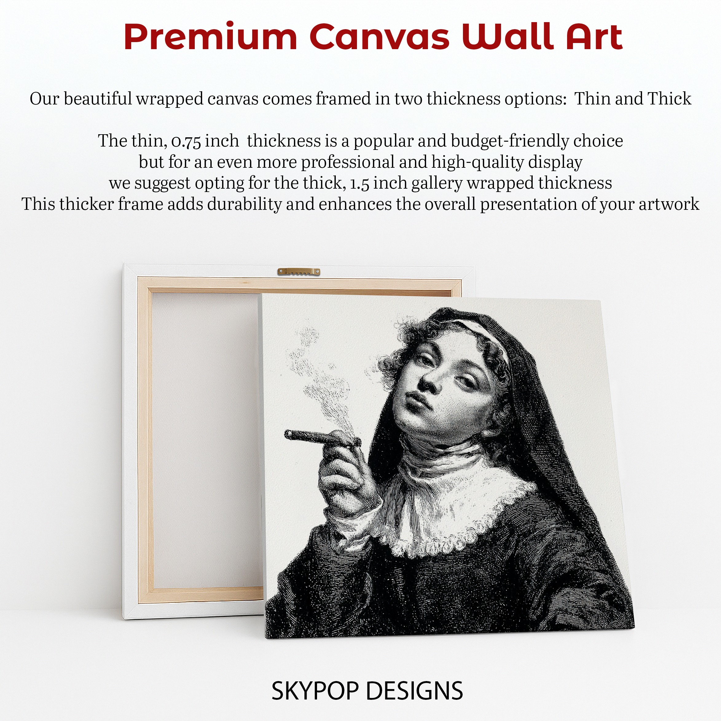 6.jpg Victorian Smoking Woman Art