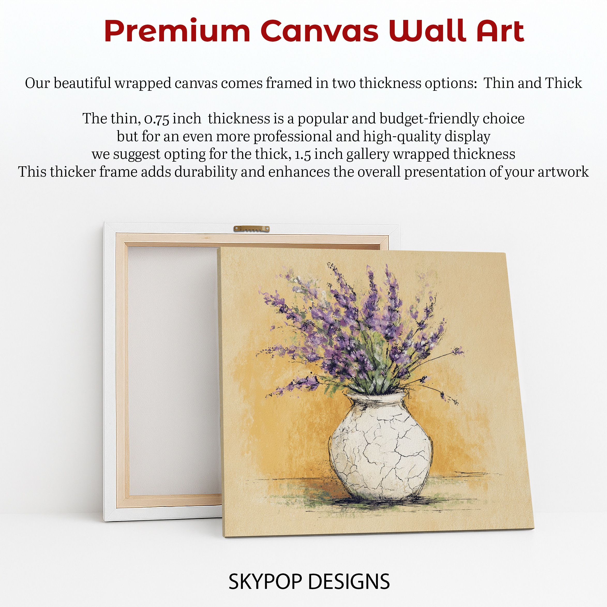 6.jpg Lavender Vase Art