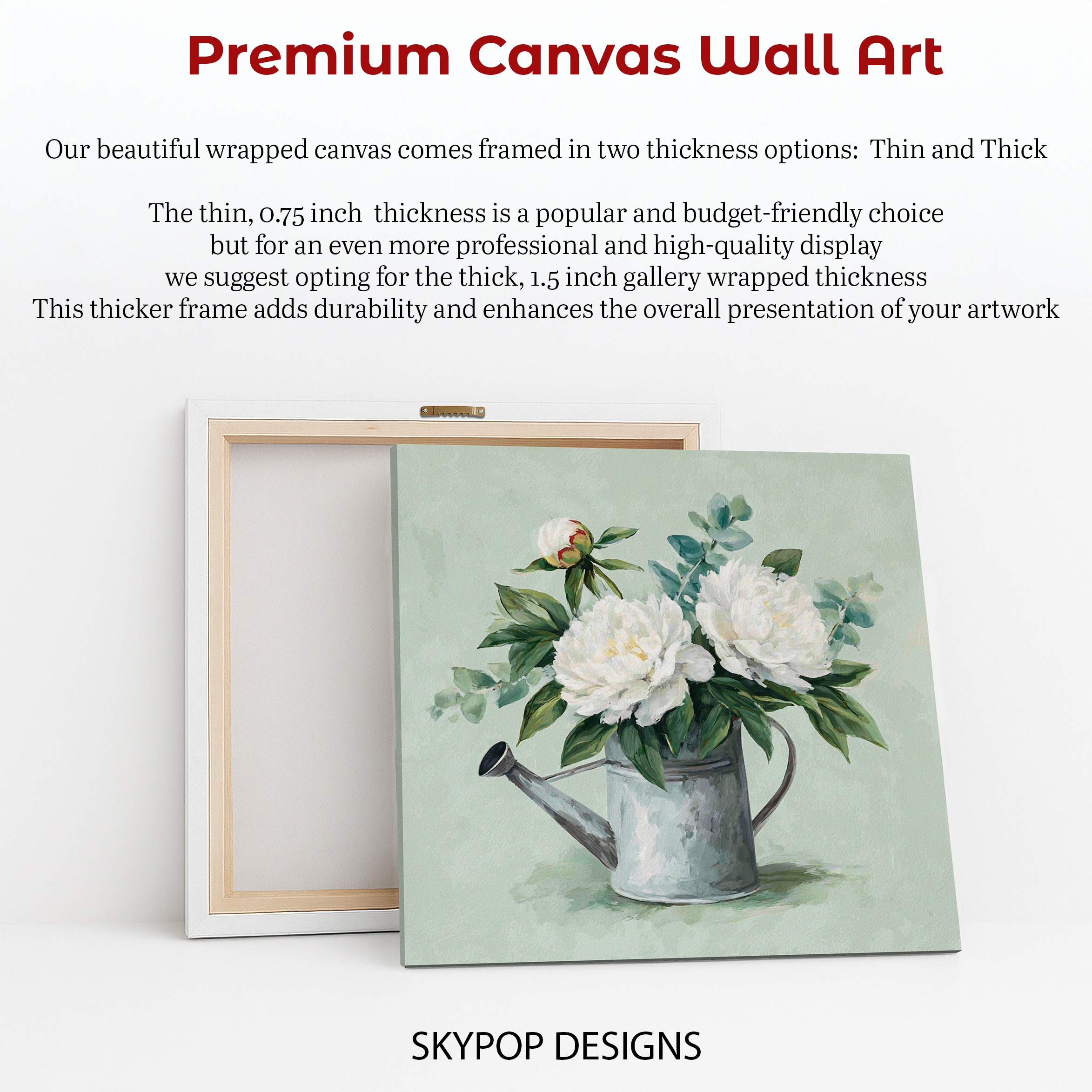 6.jpg Peony Watering Can Art